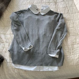 Lot of 2 Seraphine maternity/nursing sweaters - S